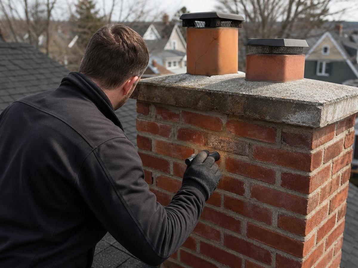 Lindell Chimney Service work in Richfield